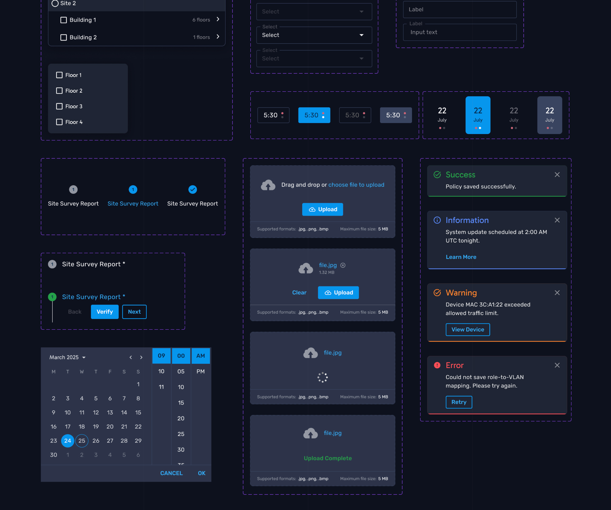 Architecting a Scalable Enterprise Design System dashboard screenshot
